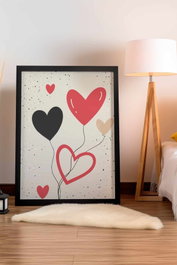 Wallity Pintura Decorativa Enmarcada Multicolor 70 x 100 cm